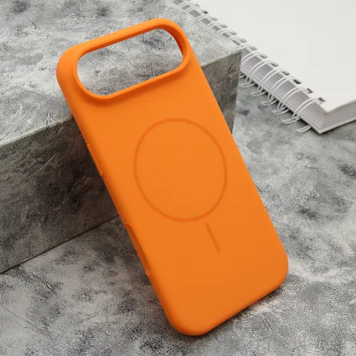 Futrola - maska FLEX MagSafe za iPhone AIR (6.6) narandzasta (MS).