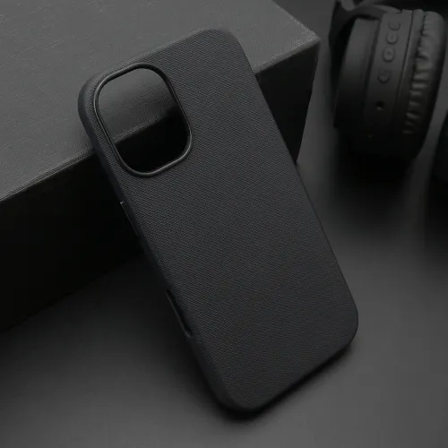 Futrola - maska FROSTED SHIELD MagSafe za iPhone 17 (6.3) crna (MS).