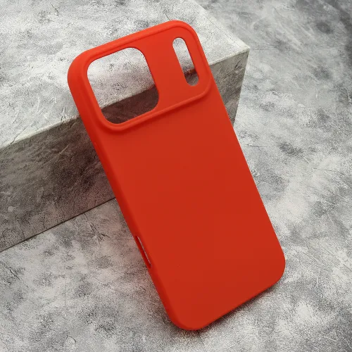 Futrola - maska GENTLE COLOR za iPhone 17 Pro Max (6.9) crvena (MS).