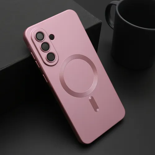 Futrola - maska ELEGANT MAGSAFE za Samsung A566 Galaxy A56 5G roze (MS).