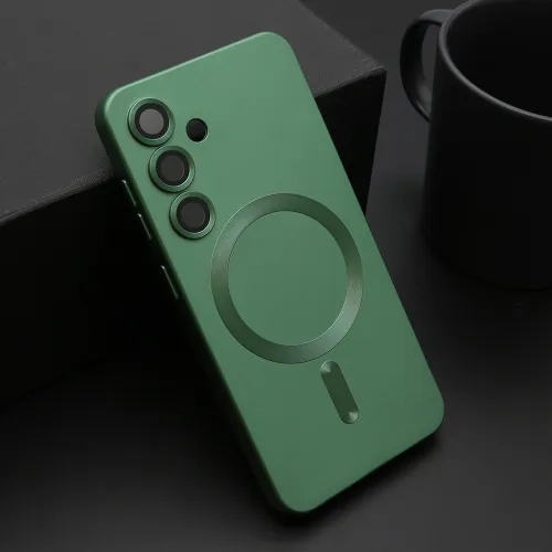 Futrola - maska ELEGANT MAGSAFE za Samsung S931 Galaxy S25 5G zelena (MS).