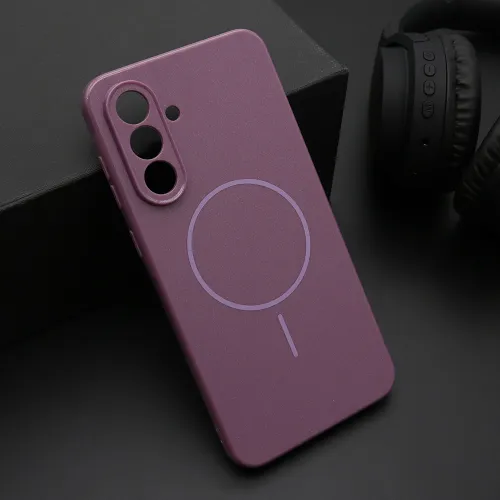 Futrola - maska JELLY MagSafe za Samsung A566 Galaxy A56 5G ljubicasta (MS).