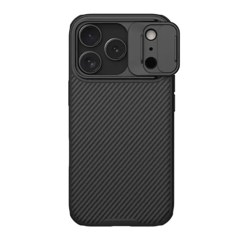 Futrola - maska Nillkin Cam Shield Pro Magnetic za iPhone 17 Pro Max (6.9) crna (MS).