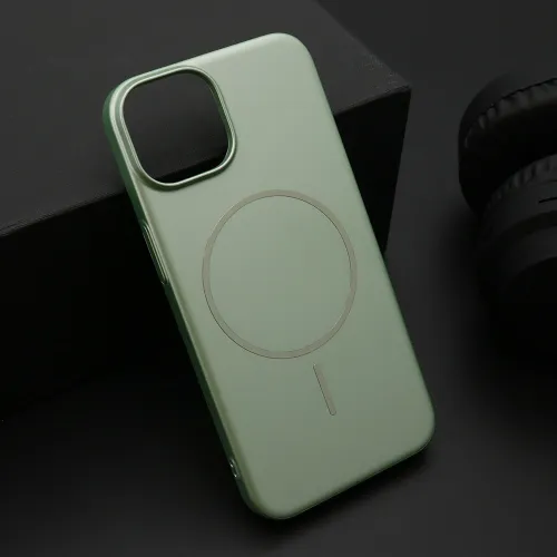 Futrola - maska PURE mat MagSafe za iPhone 13 (6.1) tirkizna (MS).