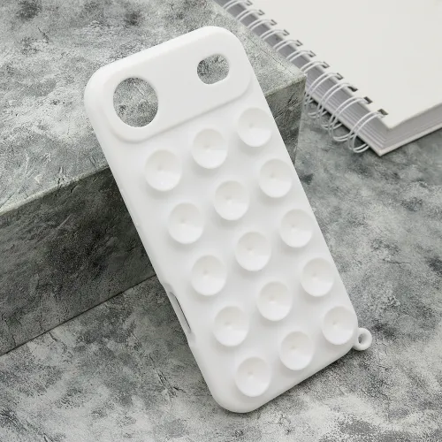 Futrola - maska OCTOBUDDY za iPhone AIR (6.6) bela (MS).