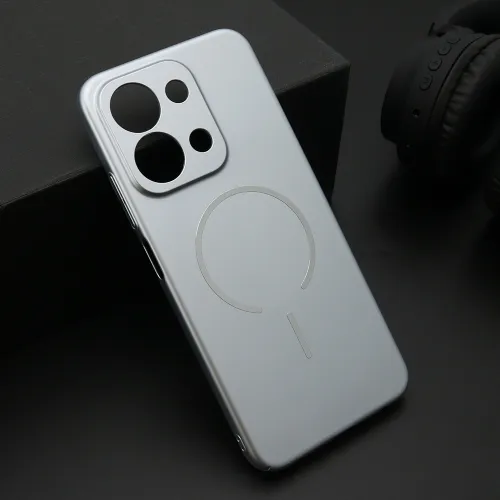 Futrola - maska PURE mat MagSafe za Xiaomi Redmi 15C 4G 171mm (global) srebrna (MS).