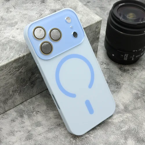 Futrola - maska PASTELPOP MagSafe za iPhone 17 Pro (6.3) plava (MS).