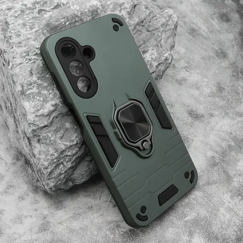 Futrola - maska Square ring za Samsung A175 Galaxy A17/A176B Galaxy A17 5G zelena (MS).