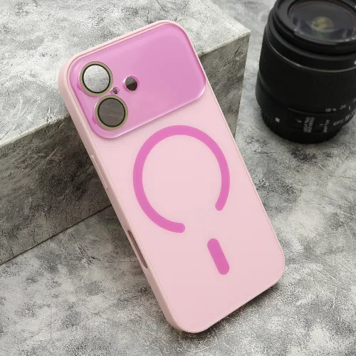 Futrola - maska PASTELPOP MagSafe za iPhone 17 (6.3) roze (MS).