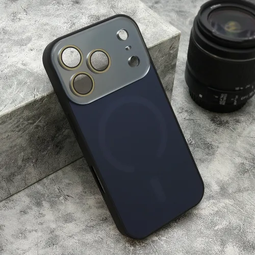 Futrola - maska PASTELPOP MagSafe za iPhone 17 Pro (6.3) crna (MS).