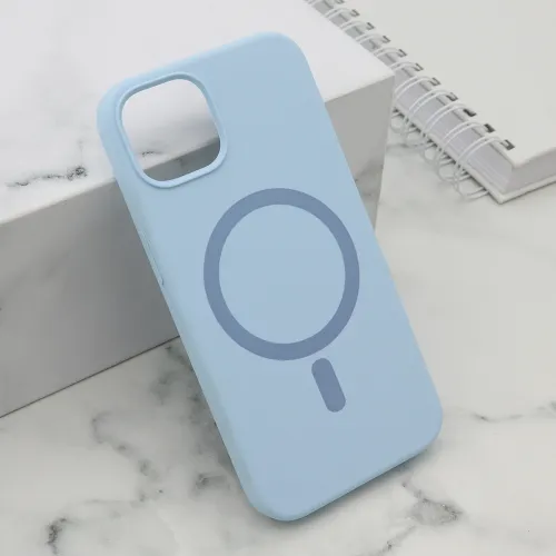 Futrola - maska PURE MagSafe za iPhone 15 (6.1) plava (MS).