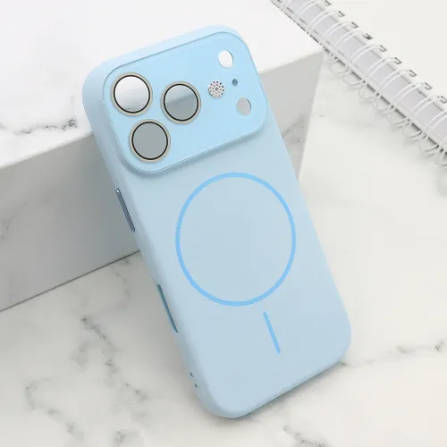 Futrola - maska PASTEL DREAMS MagSafe za iPhone 17 Pro (6.3) plava (MS).