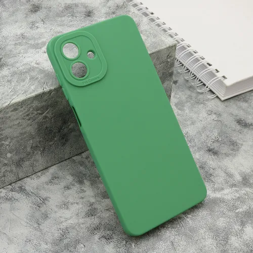 Silikonska futrola - maska Pro Camera za Samsung A075F Galaxy A07 tamno zelena (MS).