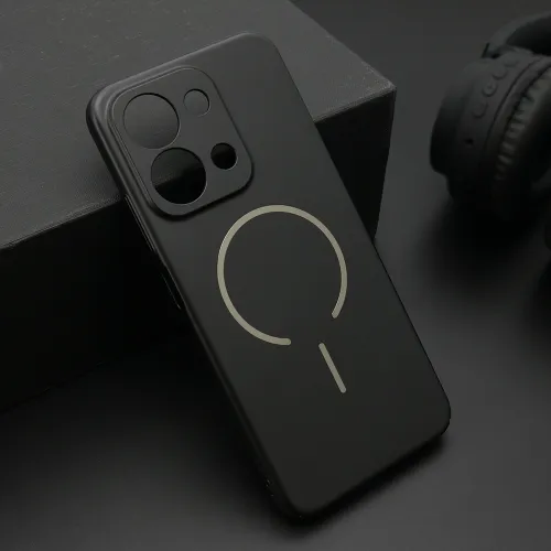 Futrola - maska PURE mat MagSafe za Xiaomi Redmi 15C 4G 171mm (global) crna (MS).