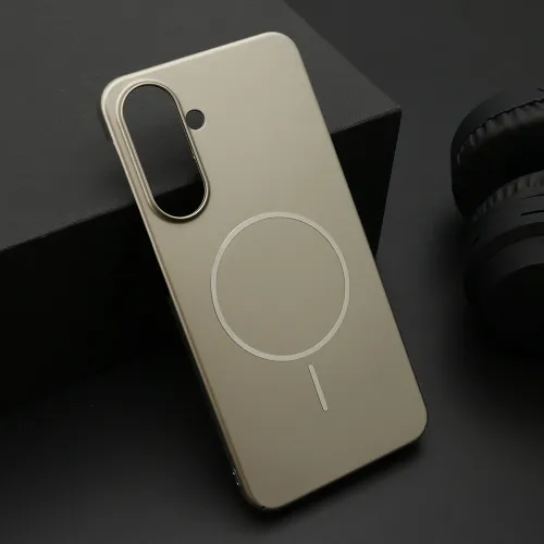 Futrola - maska PURE mat MagSafe za Samsung A566 Galaxy A56 5G zlatna (MS).