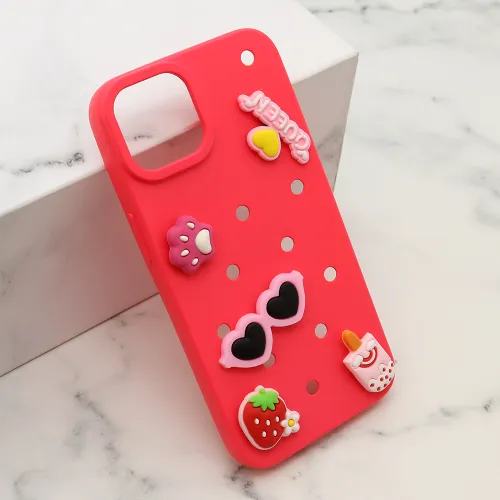 Futrola - maska TOY za iPhone 14 (6.1) pink (MS).