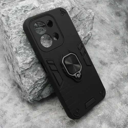 Futrola - maska Square ring za Xiaomi Redmi 15C 4G 173mm (EU)/Redmi 15C 5G 173mm crna (MS).