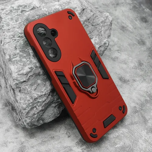 Futrola - maska Square ring za Samsung A566 Galaxy A56 5G crvena (MS).