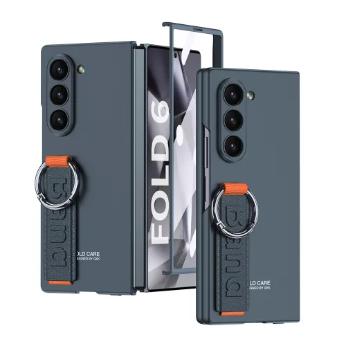 Futrola - maska STRAP CASE za Samsung Galaxy Z Fold 6 5G zelena (GKK case) (MS).