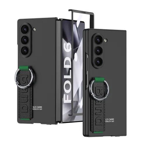 Futrola - maska STRAP CASE za Samsung Galaxy Z Fold 6 5G crna (GKK case) (MS).