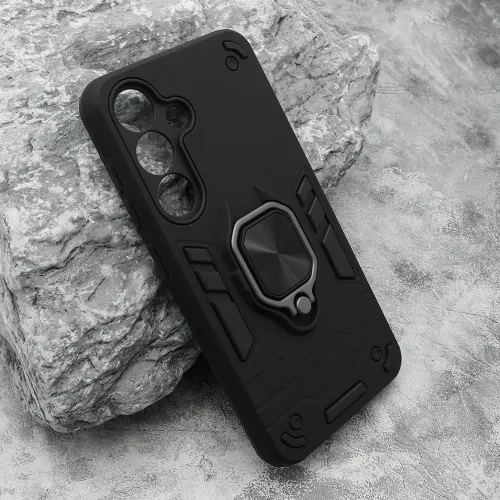 Futrola - maska Square ring za Samsung S931 Galaxy S25 5G crna (MS).