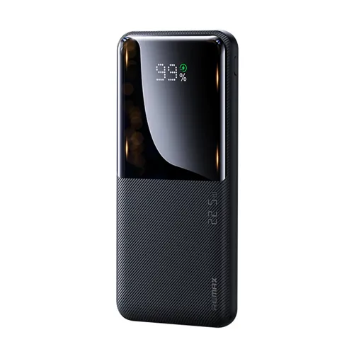 Power Bank prenosiva baterija Remax PD 20W+QC 22.5W fast RPP-622 10000mAh crni (MS).