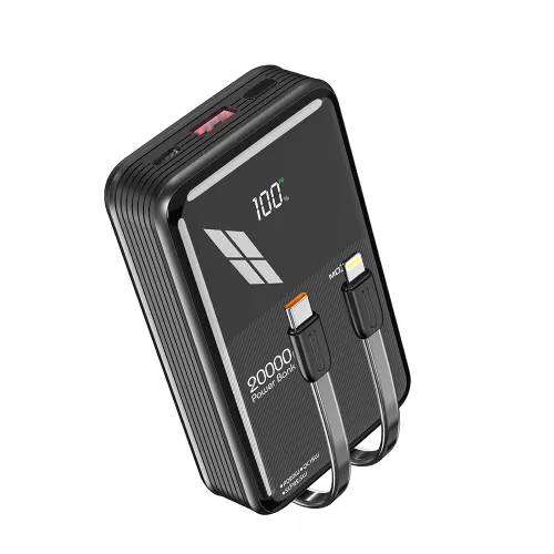 Power Bank prenosiva baterija Moxom MX-PB154 20W PD+22.5W QC 20000mAh 2.4A crni (MS).