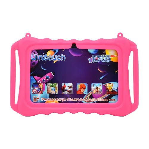 Wintouch tablet za decu K705 7 inca beli / roze Futrola - maska (MS).