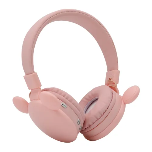 Bluetooth slusalice KARLER BASS KR-9100 pink (MS).