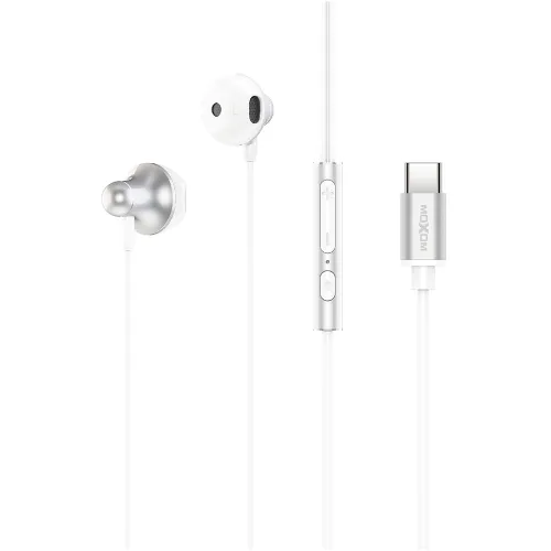 Slusalice Moxom LX-EP803 Type-C bele (MS).