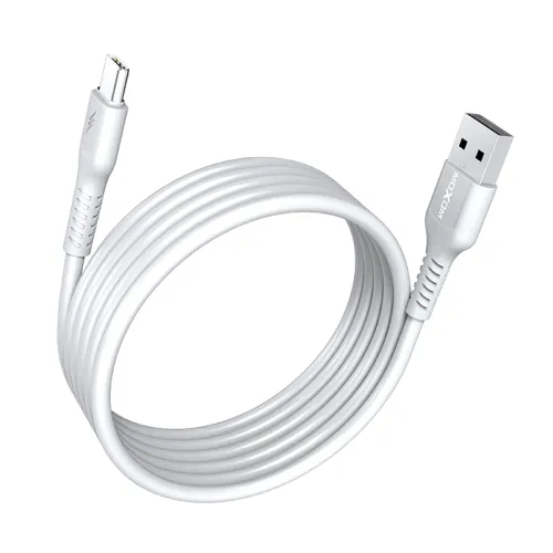 USB data kabl Moxom MX-CB125 3A Type-C 1m beli (MS).
