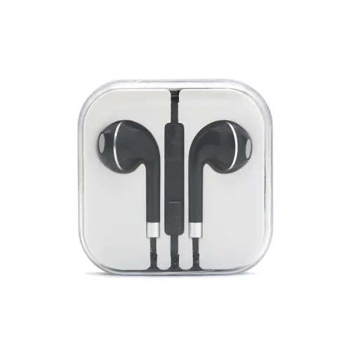 Slusalice za iPhone 3.5mm crno-srebrne (MS).