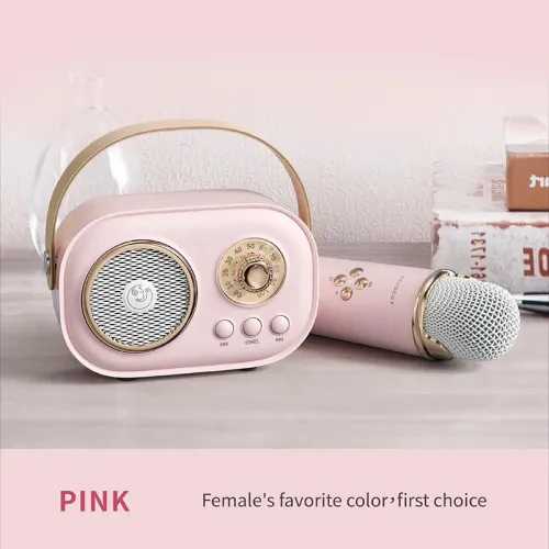 Bluetooth zvucnik c20plus roze.