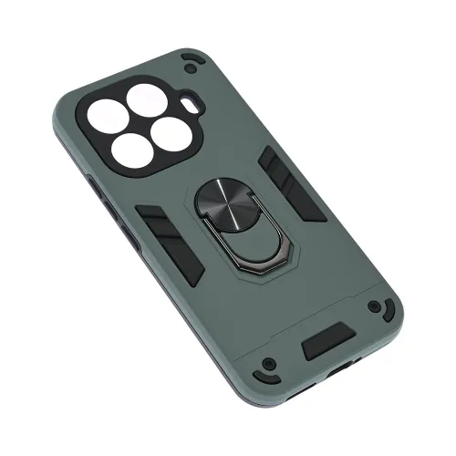 Futrola - maska Hard Ring za Xiaomi 15T Pro tamno siva.