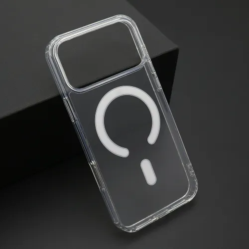 Futrola - maska STANDARD MagSafe (sa IC) za iPhone 17 Pro Max (6.9) providna (MS).