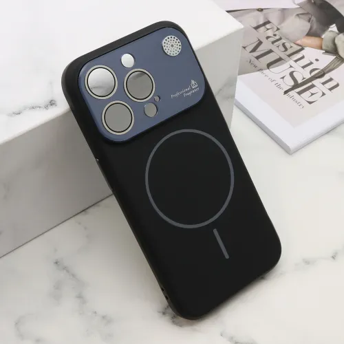 Futrola - maska PASTEL DREAMS MagSafe za iPhone 15 Pro (6.1) crna (MS).