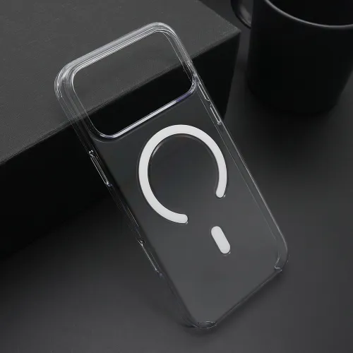 Futrola - maska AMBER CLEAR MagSafe za iPhone 17 Pro Max (6.9) providna (MS).