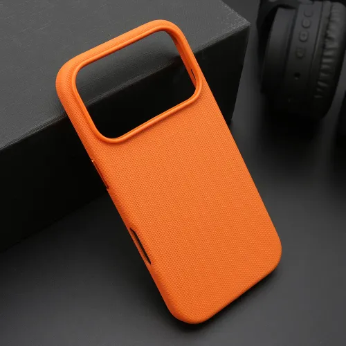 Futrola - maska FROSTED SHIELD MagSafe za iPhone 17 Pro (6.3) narandzasta (MS).