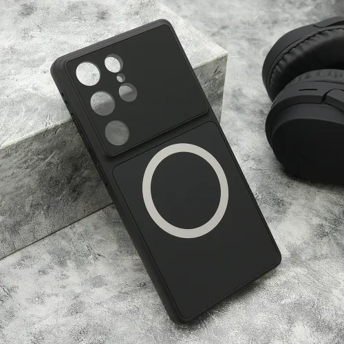 Futrola - maska DEFINE MagSafe za Samsung S938 Galaxy S25 Ultra 5G crna (MS).