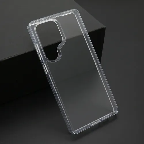 Futrola - maska COLOR FRAME za Samsung S938 Galaxy S25 Ultra 5G srebrna (providna) (MS).