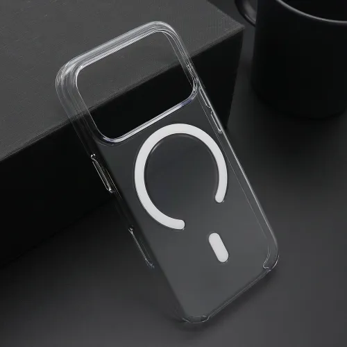 Futrola - maska AMBER CLEAR MagSafe za iPhone 17 Pro (6.3) providna (MS).