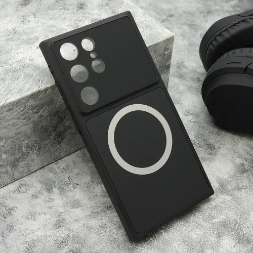 Futrola - maska DEFINE MagSafe za Samsung S928 Galaxy S24 Ultra 5G crna (MS).