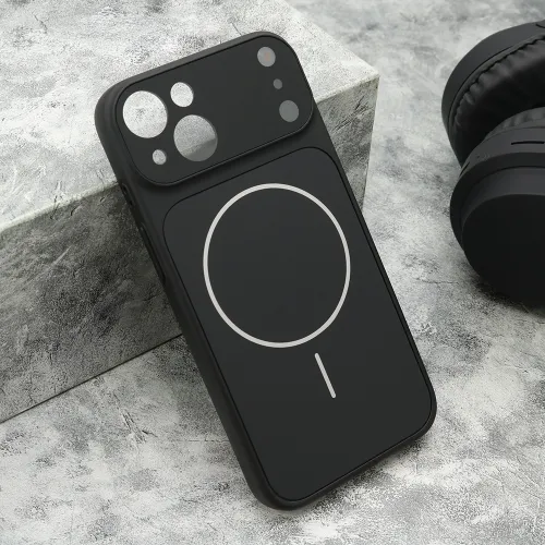 Futrola - maska DEFINE MagSafe za iPhone 13 (6.1) crna (MS).