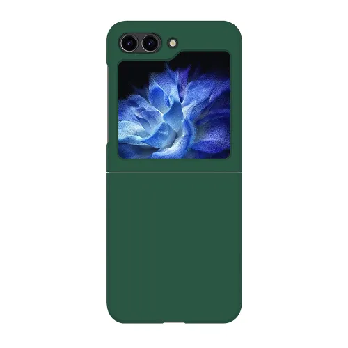 Futrola - maska SMOOTH za Samsung F731B Galaxy Z Flip 5 5G zelena (GKK case) (MS).