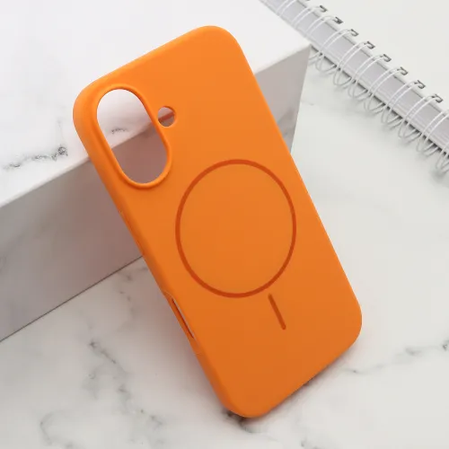 Futrola - maska FLEX MagSafe za iPhone 16 (6.1) narandzasta (MS).