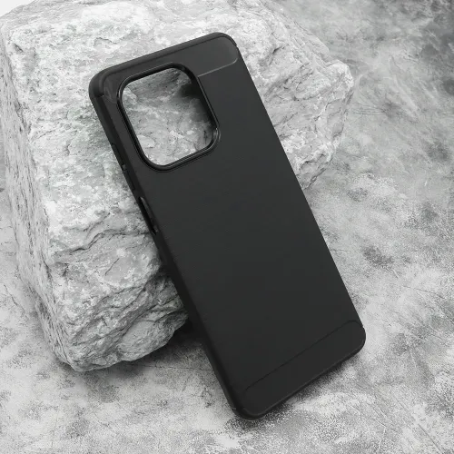 Silikonska futrola - maska BRUSHED za Huawei Honor X5c/X5c Plus crna (MS).