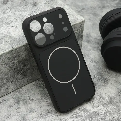 Futrola - maska DEFINE MagSafe za iPhone 15 Pro (6.1) crna (MS).