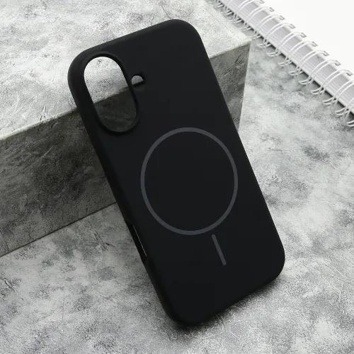 Futrola - maska FLEX MagSafe za iPhone 16 (6.1) crna (MS).