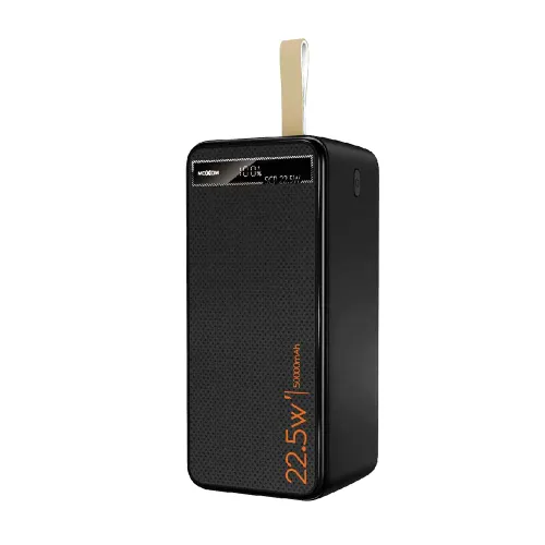 Power Bank prenosiva baterija Moxom MX-PB158 super fast USB/PD 22.5W/20W 50000 mAh black (MS).