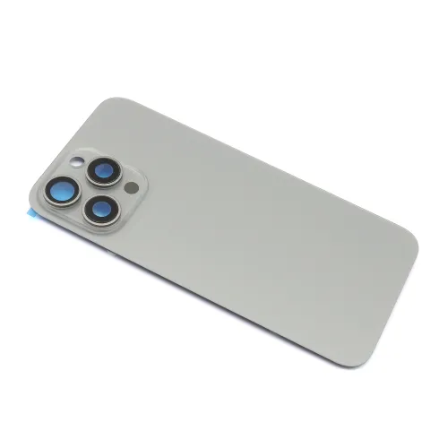 Poklopac baterije za iPhone 15 Pro Max Natural Titanium (NO LOGO) (MS).